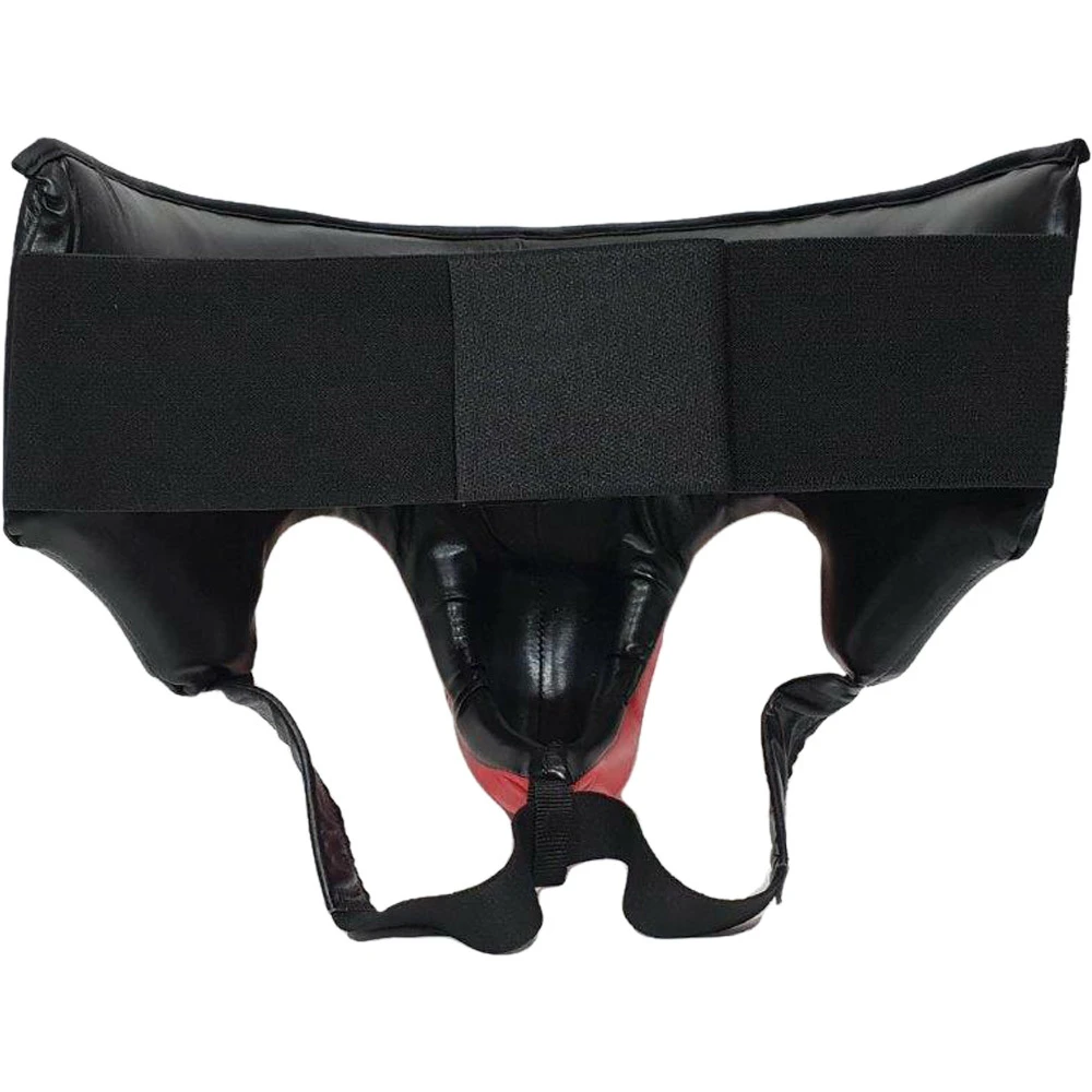 Morgan Platinum Leather Red Abdominal Guard 6 Morgan Platinum Leather Red Abdominal Guard - Image 4