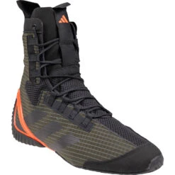 Adidas Speedex 23 Black/Red Boots -Boxing Discount Store HP6888 GRY c 3