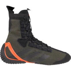 Adidas Speedex 23 Black/Red Boots -Boxing Discount Store HP6888 GRY c 4