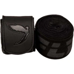 Fly Boxing 4.5m Black Hand Wraps
