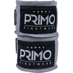 Primo Grey 4m Hand Wraps -Boxing Discount Store HW GRY 2