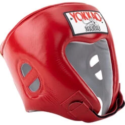 Yokkao Red Competition Head Gear -Boxing Discount Store HYGC 1 2 c 3