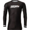 Tatami IBJJF 2022 Ranked Black Long Sleeve Rash Guard -Boxing Discount Store IBJJF21 LSRG BLK c