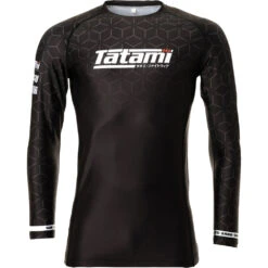 Tatami IBJJF 2022 Ranked Black Long Sleeve Rash Guard