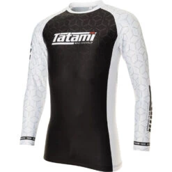 Tatami IBJJF 2022 Ranked White Long Sleeve Rash Guard -Boxing Discount Store IBJJF21 LSRG WHT c 3