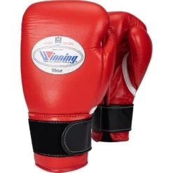 Winning 10oz JABF Official Red Boxing Gloves -Boxing Discount Store JABF 10RED 2