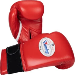 Winning 10oz JABF Official Red Boxing Gloves