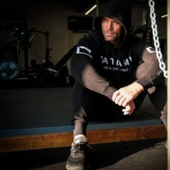 Tatami Katakana Black Hoodie -Boxing Discount Store KATA HD BLK c 2