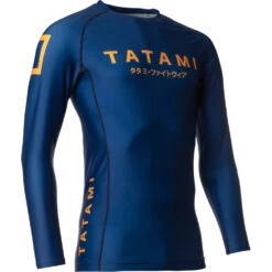 Tatami Katakana Navy Long Sleeve Rash Guard 9 Tatami Katakana Navy Long Sleeve Rash Guard -Boxing Discount Store KATA LSRG NVY c 2
