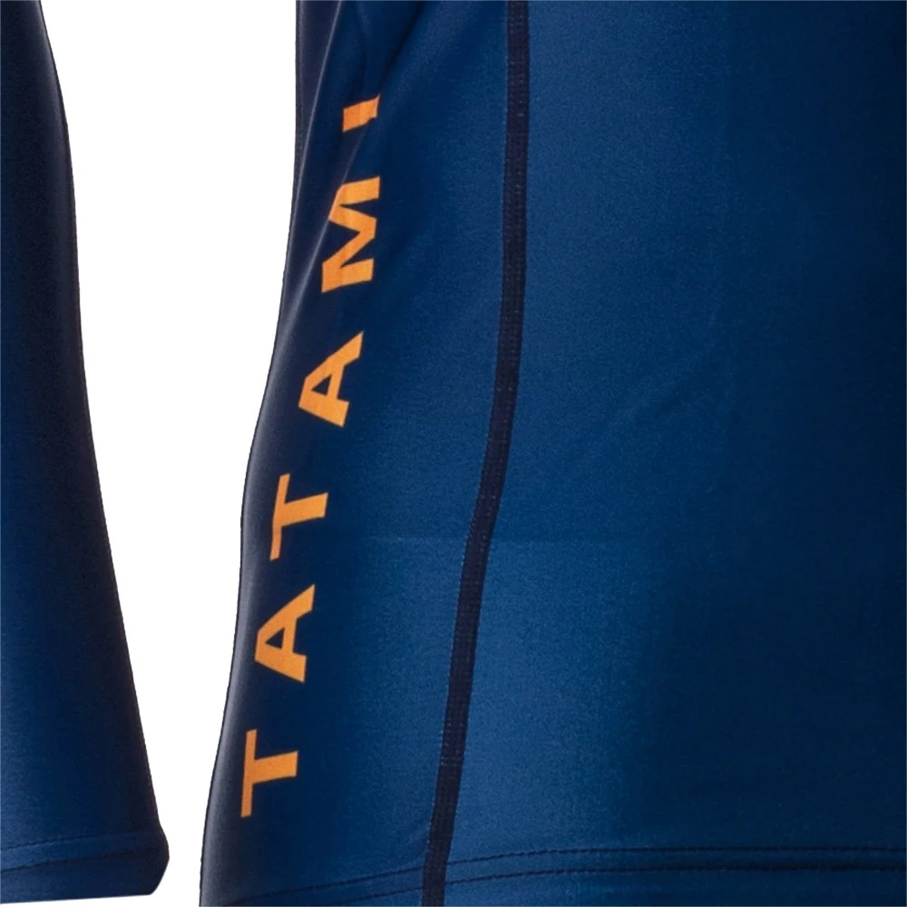Tatami Katakana Navy Long Sleeve Rash Guard 7 Tatami Katakana Navy Long Sleeve Rash Guard - Image 5