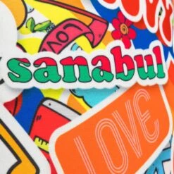 Sanabul Sticker Bombs 70's Kids Boxing Gloves -Boxing Discount Store KB 70 c 2