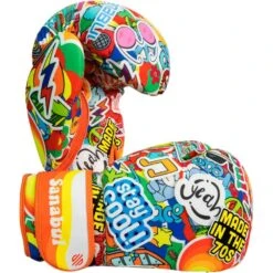 Sanabul Sticker Bombs 70's Kids Boxing Gloves
