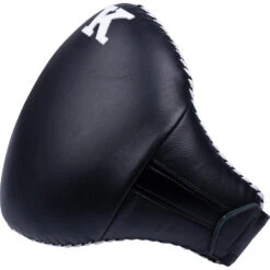 K Muaythai Equipment Classic Large Black Belly Pad -Boxing Discount Store KLBP BLK BLK 2