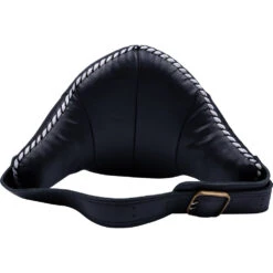 K Muaythai Equipment Classic Large Black Belly Pad -Boxing Discount Store KLBP BLK BLK 3