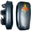 Arwut Fight Gear Black/Black Protector Double Thai Kick Pads -Boxing Discount Store KP4 BKK