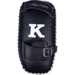 K Muaythai Equipment Classic Single Strap Army Green Thai Pads -Boxing Discount Store KSTP BLK GRN 3