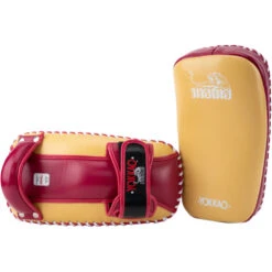 Yokkao Freestyle Mango Standard Leather Kick Pad -Boxing Discount Store KYPL FS 21 2