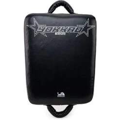 Yokkao Institution Low Black Microfiber Kick Pads