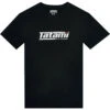 Tatami Logo Black/White Tee -Boxing Discount Store LOGO TS BLK WHT c