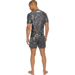 VHTS LE Marble Charcoal Combat Shorts -Boxing Discount Store MARSHT BLK c 4