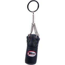 Twins Black Heavy Bag Keyring