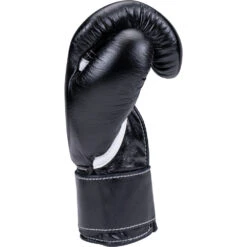 Winning 8oz Velcro Black Boxing Gloves -Boxing Discount Store MS 200BLK V 4