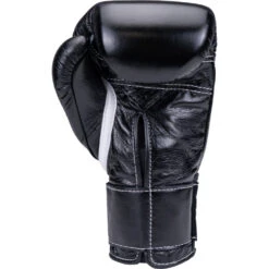 Winning 8oz Velcro Black Boxing Gloves -Boxing Discount Store MS 200BLK V 5