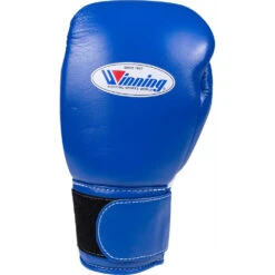 Winning 10oz Velcro Blue Boxing Gloves -Boxing Discount Store MS 300BLU V 3