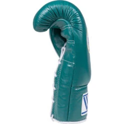 Winning 10oz Lace Up Green Boxing Gloves -Boxing Discount Store MS300 GRN 5