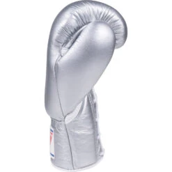 Winning 10oz Lace Up Silver Boxing Gloves -Boxing Discount Store MS300 SIL 4