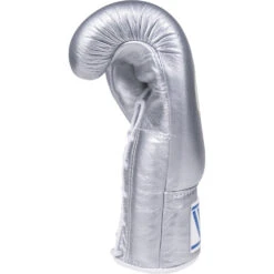 Winning 10oz Lace Up Silver Boxing Gloves -Boxing Discount Store MS300 SIL 6
