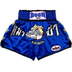 Boon Mad Dog Blue Muay Thai Shorts