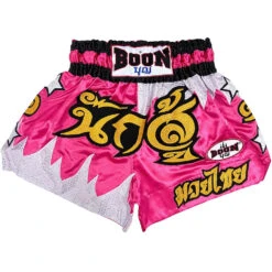 Boon Pink Warrior Muay Thai Shorts