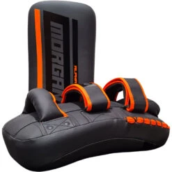 Morgan Sports Alpha Curved Black/Orange Thai Pads -Boxing Discount Store MTP ALPHA 3