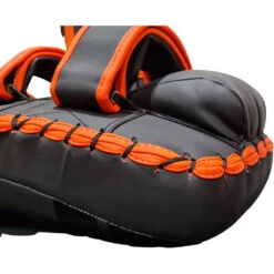 Morgan Sports Alpha Curved Black/Orange Thai Pads -Boxing Discount Store MTP ALPHA 4