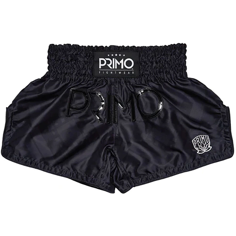 Primo Free Flow Series Black Panther Muay Thai Shorts 3 Primo Free Flow Series Black Panther Muay Thai Shorts