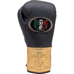 No Boxing No Life Championship Line Black/Gold Boxing Gloves -Boxing Discount Store NBNLG BG c 3