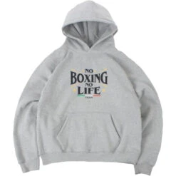 No Boxing No Life Grey Hoodie