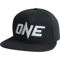 ONEFC ONE Logo Black/White Snapback Hat