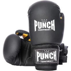 Punch Punchfit Armadillo Matte Black Bag Gloves