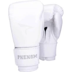 Phenom Boxing SG-210S White Velcro Sparring Gloves -Boxing Discount Store PBGL SG210S 16 W c 9