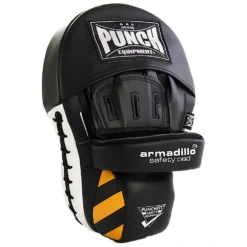 Punch Armadillio Safety V30 Black Focus Pads -Boxing Discount Store PFP292BOSOV30 2