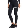 RVCA Compression Black Womens Leggings -Boxing Discount Store R407883 c
