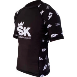 Suave Kimonos Cab. V2 White Short Sleeve Rash Guard