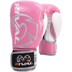 Rival RB7 Pink/White Fitness Plus Bag Gloves -Boxing Discount Store RB7 Pink White c 2
