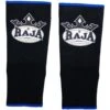 Raja Boxing Black Ankle Guards -Boxing Discount Store RBANKG BLK