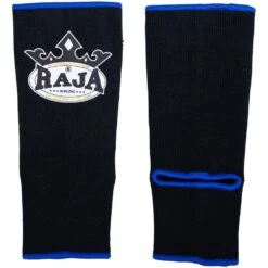 Raja Boxing Black Ankle Guards -Boxing Discount Store RBANKG BLK 2