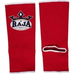 Raja Boxing Red Ankle Guards -Boxing Discount Store RBANKG RED 2