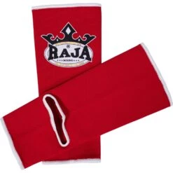 Raja Boxing Red Ankle Guards -Boxing Discount Store RBANKG RED 3