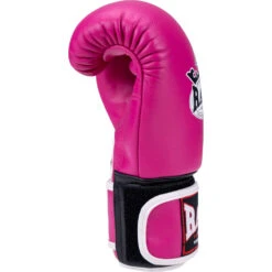 Raja Boxing Standard Pink Velcro Boxing Gloves -Boxing Discount Store RBGV 1 PNK c 4